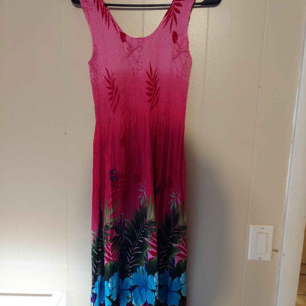 Hibiscus one size Sun dress